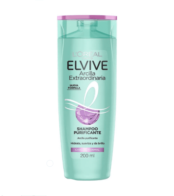 Shampoo Elvive Arcilla Extraordinaria X 200 Ml