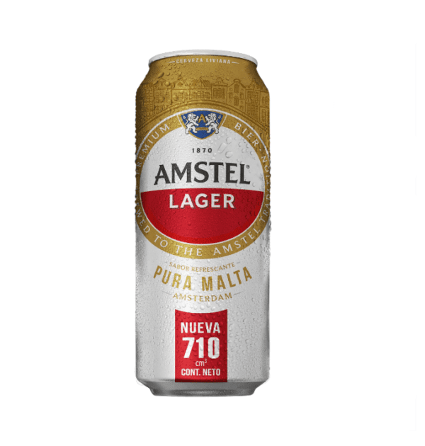 Cerveza Amstel Lager Pura Malta X710 Cm