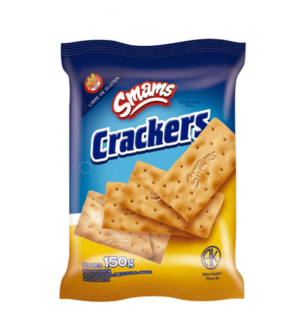 Crackers Smams X 150 Gr Sin Tacc