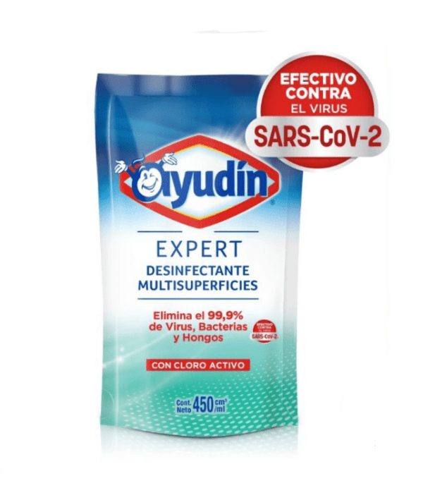 Limpiador Ayudin Expert Con Cloro Activo X 450 Ml
