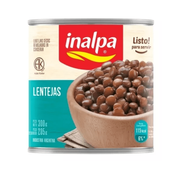 Lentejas Inalpa X 205 Gr