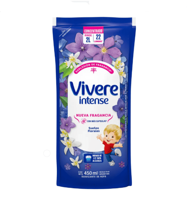Suavizante Vivere Sueños Florales X 450 Ml