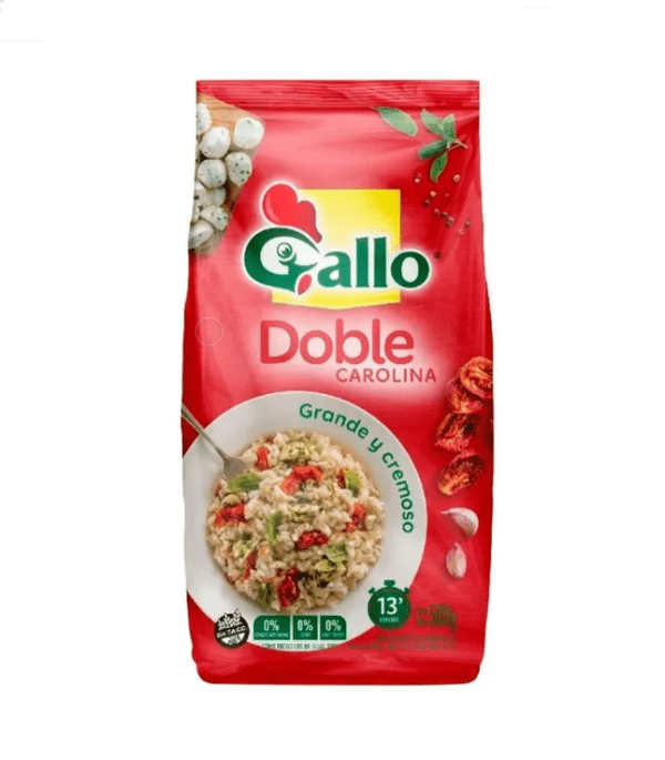 Arroz Gallo Doble Carolina X 500 Gr Sin Tacc