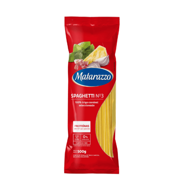 Fideos Spaghetti Matarazzo Numº 3 X 500