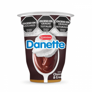 Postre Danette Chocolate & Crema X 100 Gr Sin Tacc