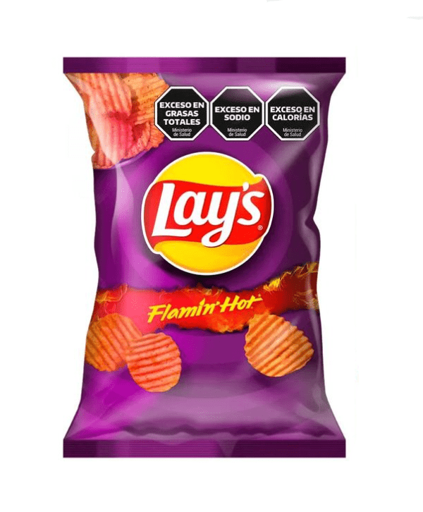 Papas Lay'S Flamin Hot X 70 Gr