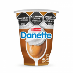 Copa Dannete Dulce De Leche Y Crema X 100 Gr Sin Tacc