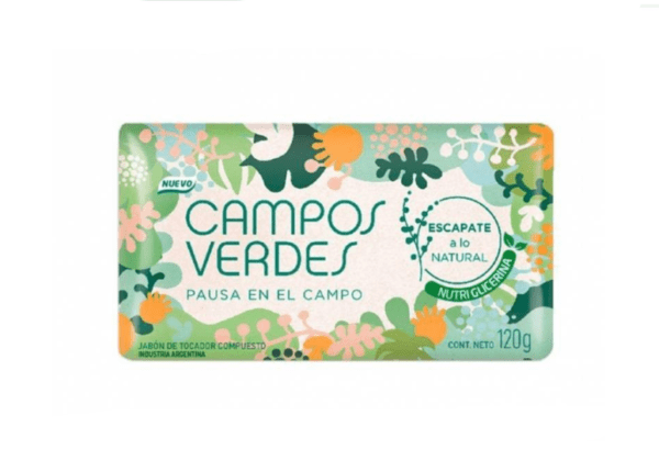 Jabon De Tocador Campos Verdes Pausa En El Campo X 120 Gr