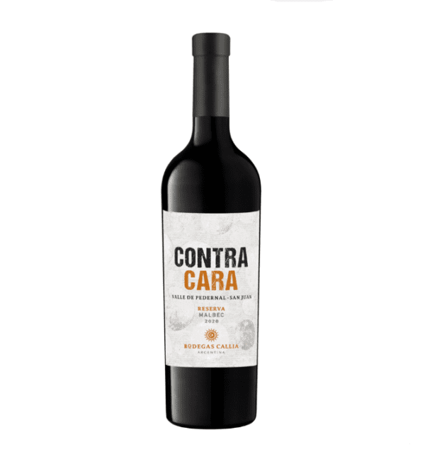 Vino Contra Cara Reserva Malbec X 750 Ml
