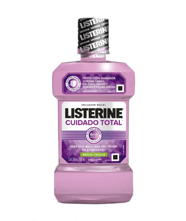 Enjuague Bucal Listerine Cuidado Total X 250 Ml