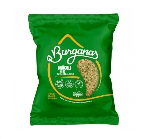 Hamburguesas Burgana Brocoli X 460 Gr Sin Tacc