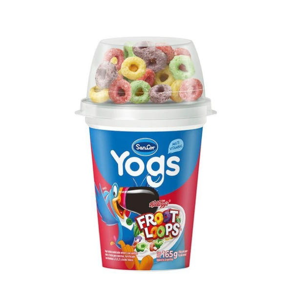 Yogur Yogs Cremoso Con Foot Loops X 165 Gr