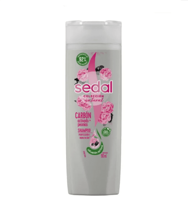Shampoo Sedal Carbon Activados + Peonias X 190 Ml