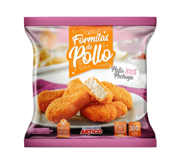 Formitas De Pollo Artico X 300 Gr