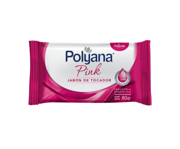 Jabon De Tocador Polyana Pink X 80 Gr