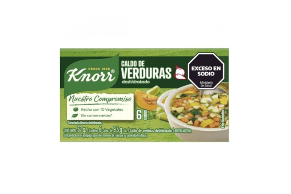 Caldo De Verdura Knorr X 6