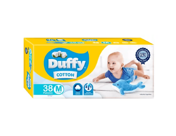 Pañales Duffy Talle M X38Un