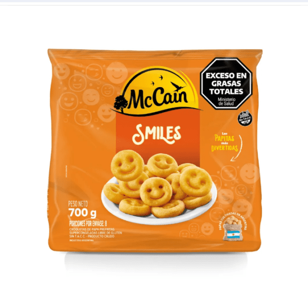 Croquetas De Papa Mccain Smiles X 700 Gr