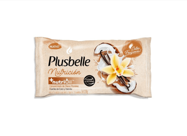 Jabon Plusbelle Nutricion X 3