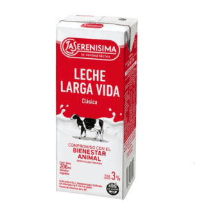 Leche La Serenisima 3% X 200 Ml Sin Tacc