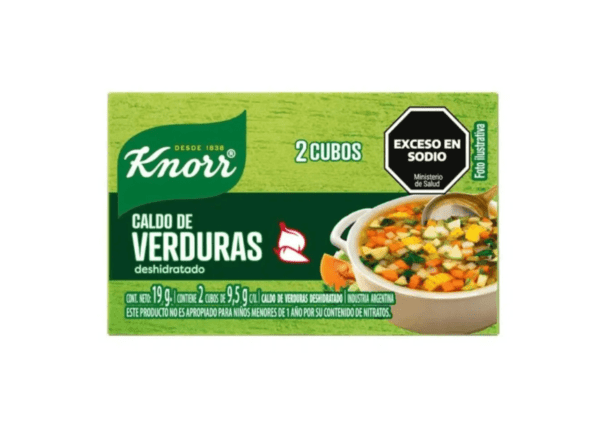 Caldo De Verduras Knnor X 2 Unidades