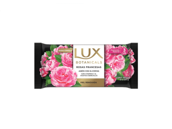 Jabon De Tocador Lux Rosas Francesas X 3