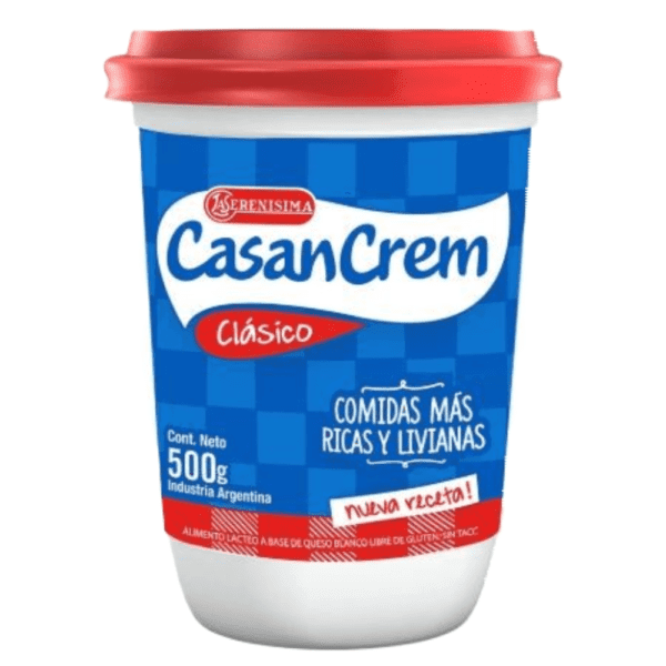 Queso Casancrem Clasico X 500 Gr Sin Tacc