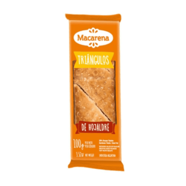 Triangulos De Hojaldre Macarena X 100 Gr