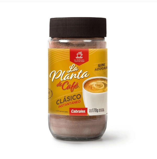 Cafe Cabrales Clasico Instantaneo Sin Azucar X 170 Gr