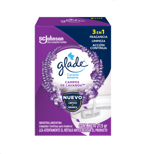 Canasta Repuesto Glade Campos De Lavanda X 27.5 Gr