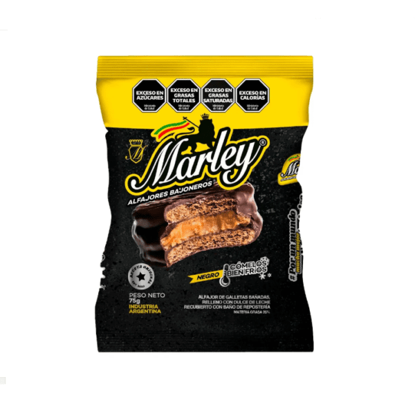 Alfajor Marley Negro X 75 Gr