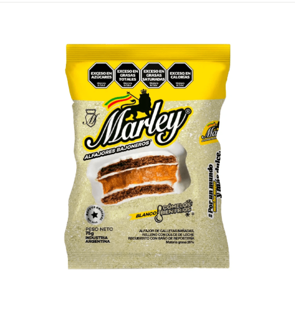 Alfajor Marley Blanco X 75 Gr
