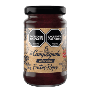 Mermelada La Campagnola Seleccion Frutos Rojos X 390 Gr Sin Tacc