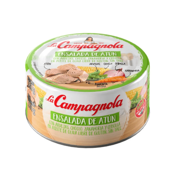 Ensalada De Atun Mixta La Campagnola Verde X 185 Gr Sin Tacc