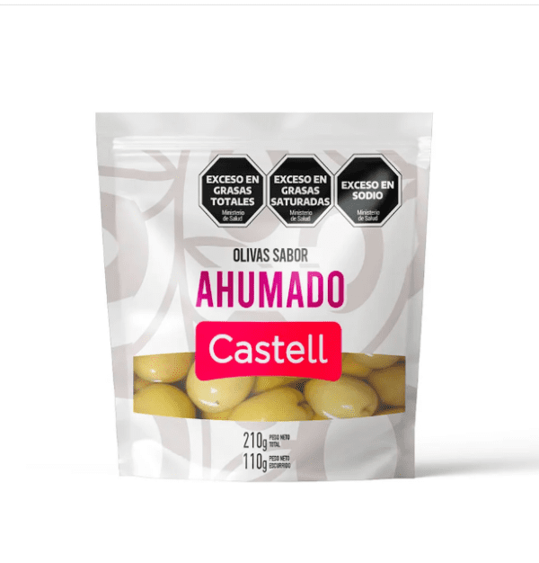 Aceitunas Castell Ahumado X 210 Gr