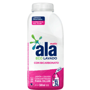 Jabon Liquido Ala Concentrado Con Bicarbonato X 500 Ml