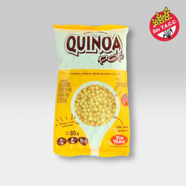 Quinoa Pop Yin Yang X80 Gr Sin Tacc