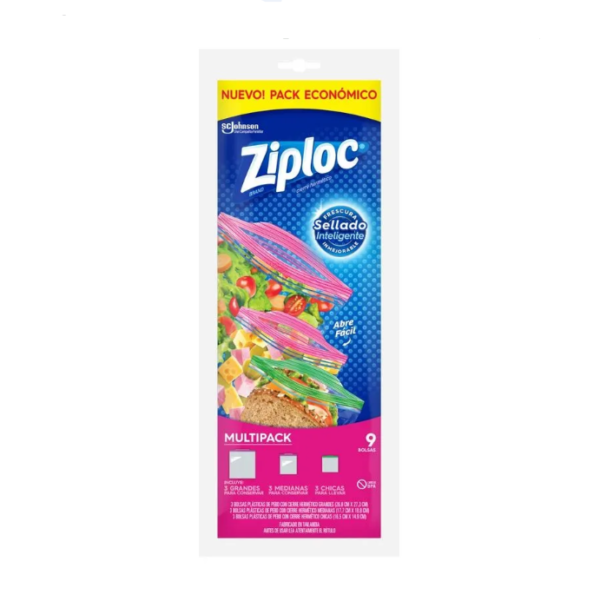 Bolsas Ziploc X 9 Unidades