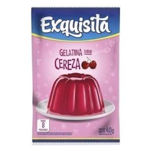 Gelatina Exquisita Cereza X 40 Gr