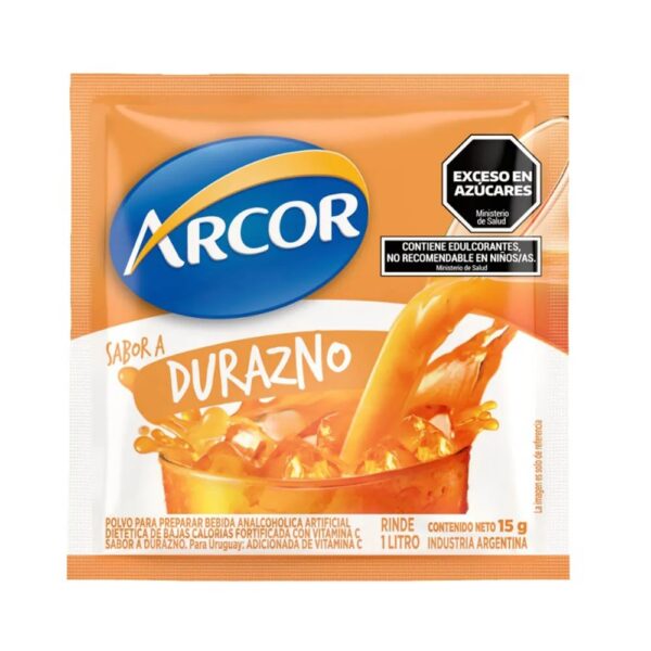 Jugo Arcor Durazno X 15 Gr