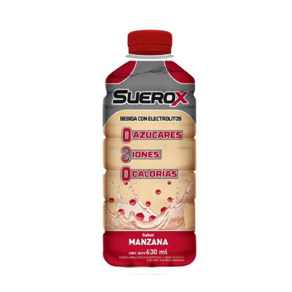 Suerox Sabor Manzana X 630 Ml