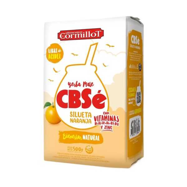 Yerba Cbse Silueta Naranja X 500 Gr Sin Tacc