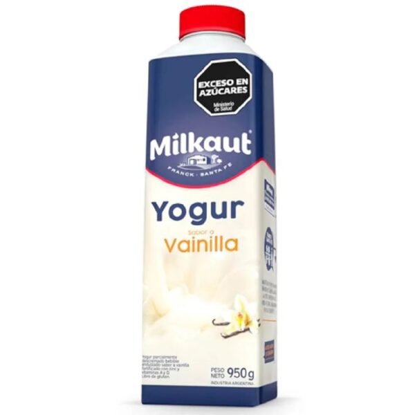 Yogur Bebible Milkaut Tetra Vainilla X 950 Gr