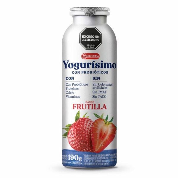 Yogurisimo Bebible Frutilla X 190 G