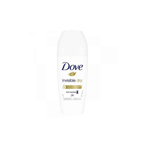 Antitranspirante Dove Roll On Invisible Dry X 50 Ml