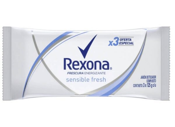 Jabon Rexona Sensible X 3 Unidades