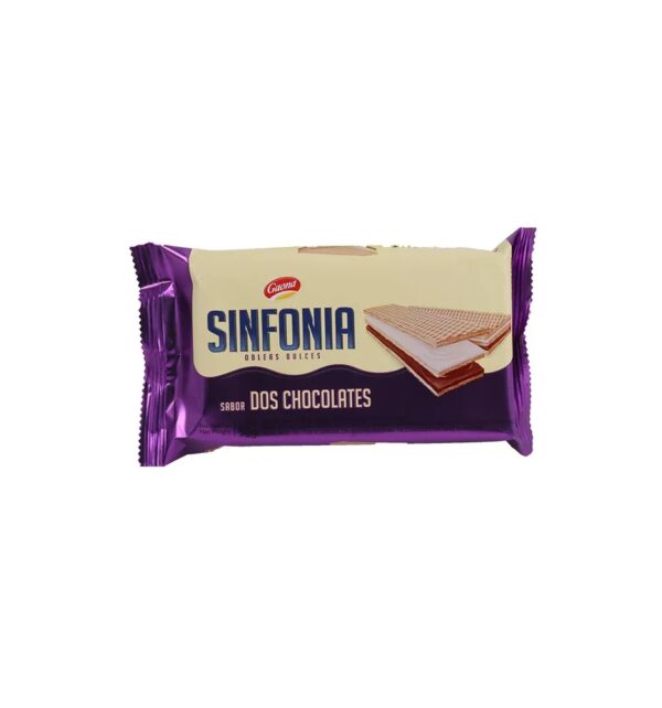 Obleas Sinfonia Sabor Dos Chocolates X 50 Gr