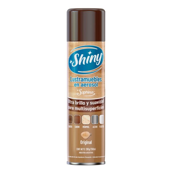 Lustramuebles En Aerosol Shiny X 360 Ml