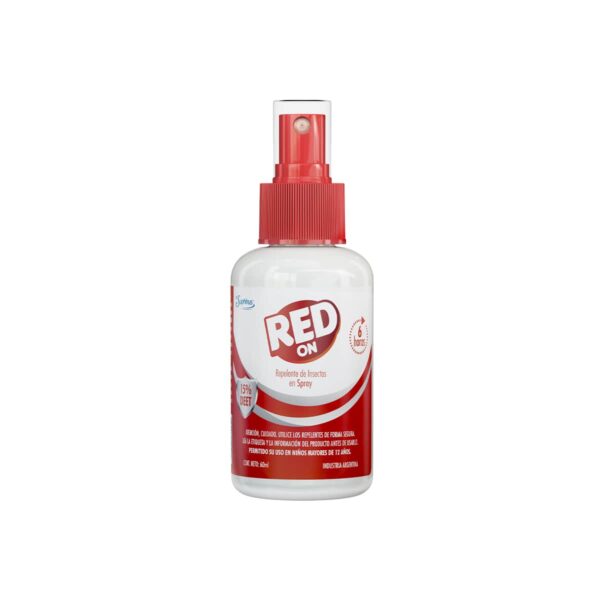 Repelente En Spray Red On 15% Deet X 60 Ml