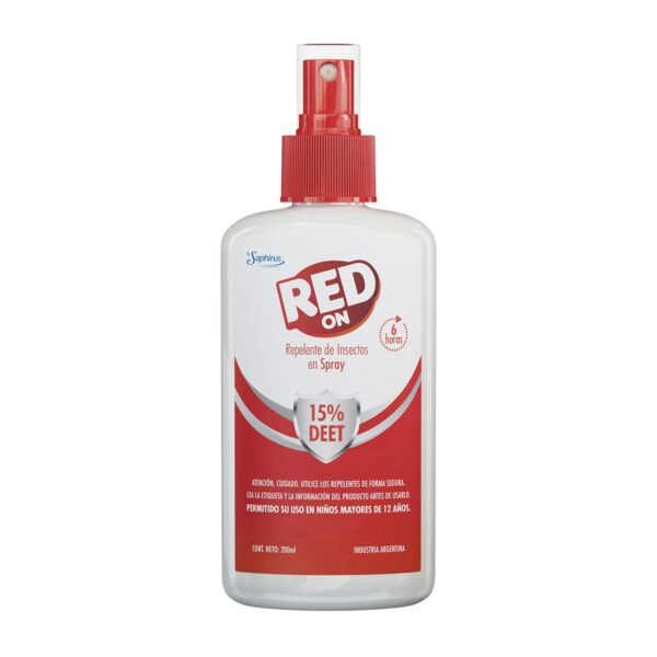 Repelente Red On En Spray 15% Deet X 200 Ml